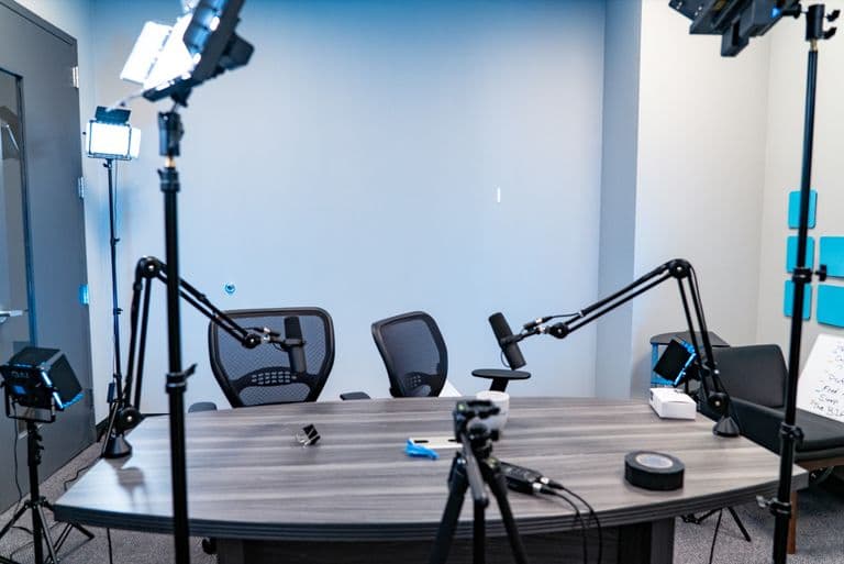 The Conduit in-house content and podcast studio